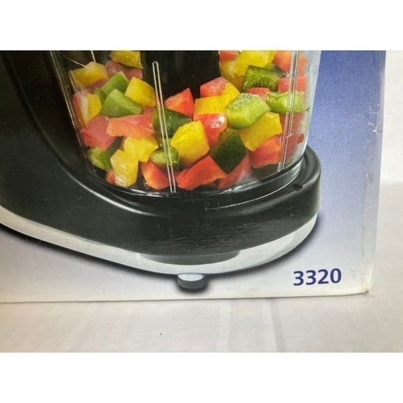 Oster Mini  3 Cup Black Mini Food Chopper with Whisk attachment Open Box - Picture 9 of 15